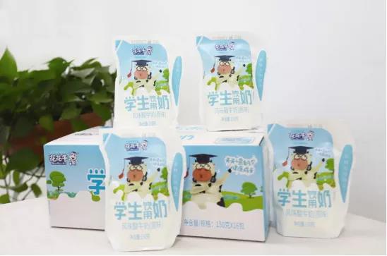 花花牛首款愛克林低溫學生飲用酸牛奶上市啦?。?！